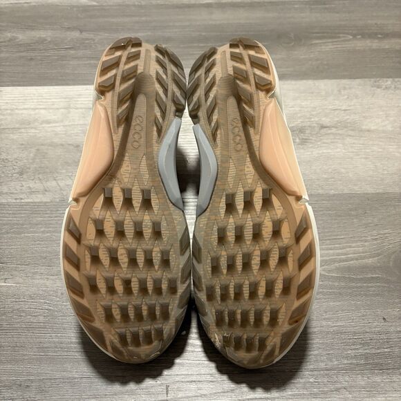 Ecco Golf Shoes Womens 11 Beige Biom Hybrid 4 Gore Tex Spikeless Leather - Picture 6 of 9